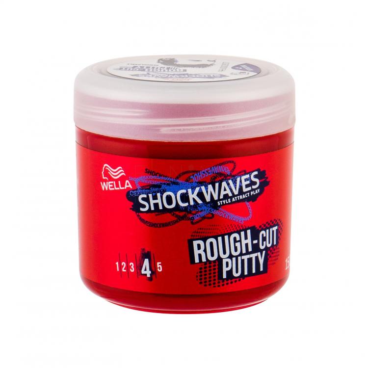 Wella Shockwaves Rough-Cut Putty Wosk do włosów dla kobiet 150 ml