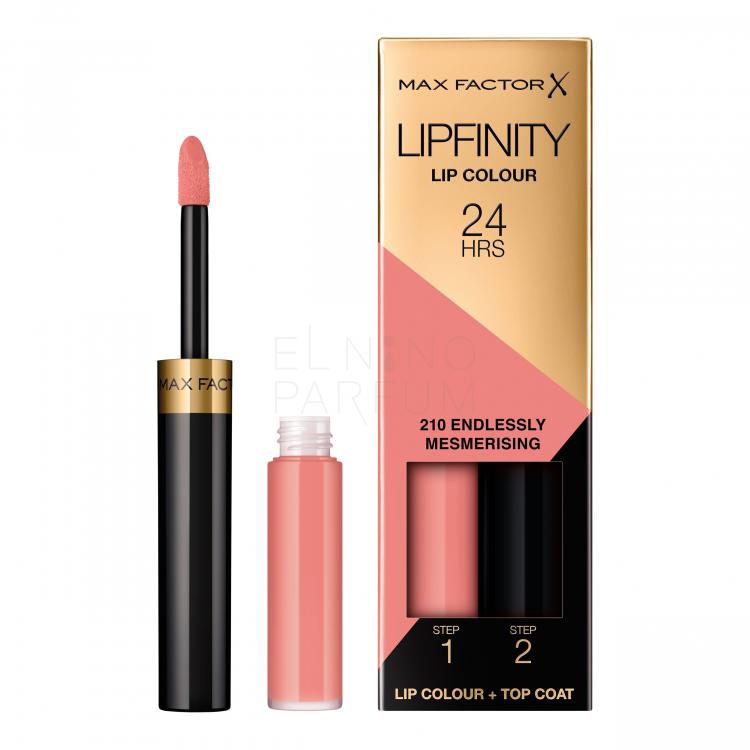 Max Factor Lipfinity 24HRS Lip Colour Pomadka dla kobiet 4,2 g Odcień 210 Endlessly Mesmerising