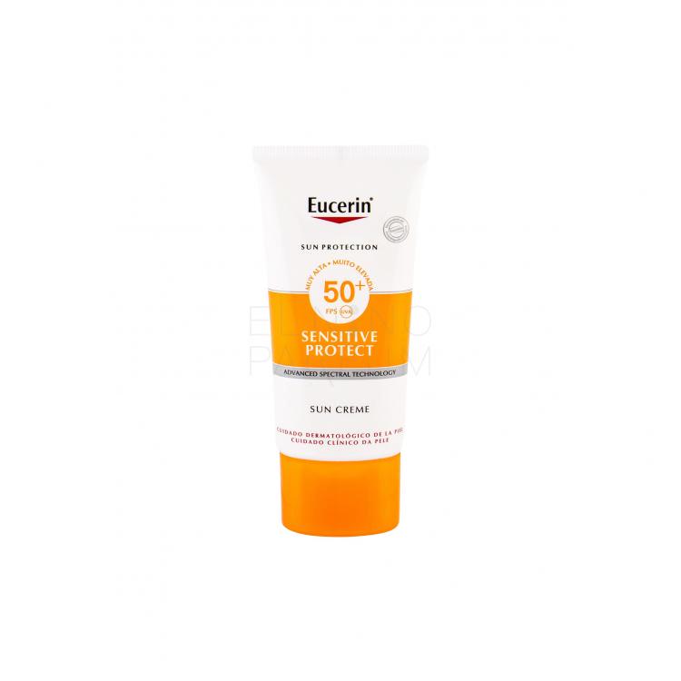 Eucerin Sun Sensitive Protect Sun Creme SPF50+ Preparat do opalania twarzy 50 ml