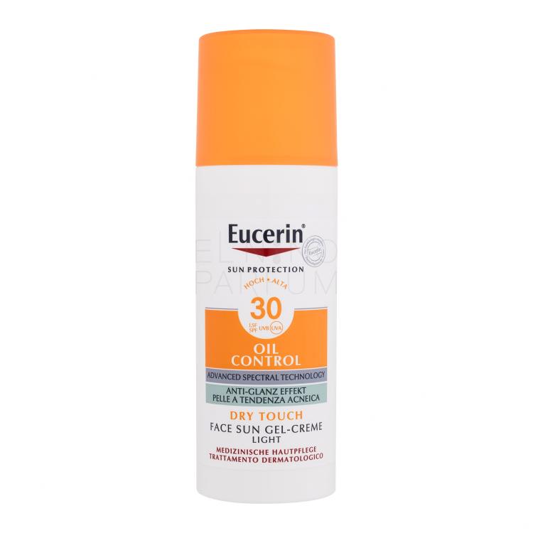 Eucerin Sun Oil Control Sun Gel Dry Touch SPF30 Preparat do opalania twarzy 50 ml