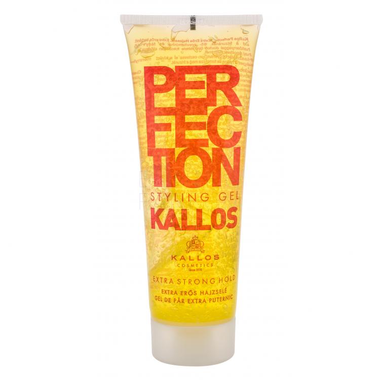 Kallos Cosmetics Perfection Extra Strong Żel do włosów dla kobiet 250 ml