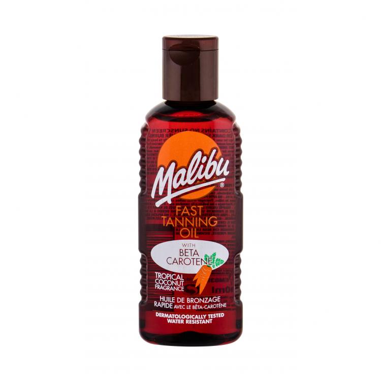Malibu Fast Tanning Oil Preparat do opalania ciała dla kobiet 100 ml
