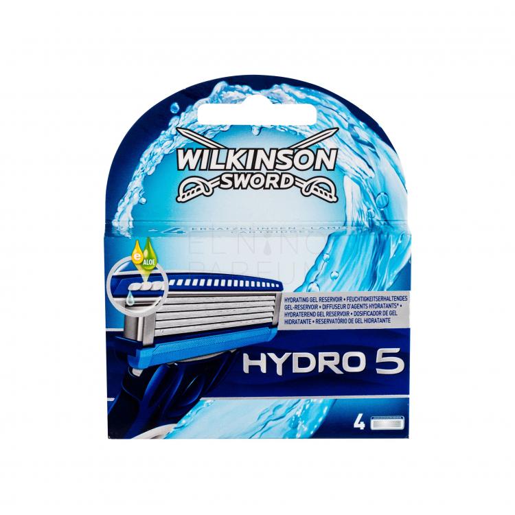 Wilkinson Sword Hydro 5 Wkład do maszynki dla mężczyzn 4 szt