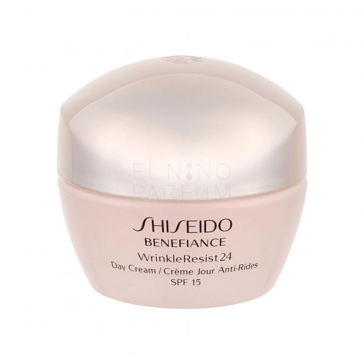Shiseido Benefiance Wrinkle Resist 24 Day Cream SPF15 Krem do twarzy na dzień dla kobiet 50 ml