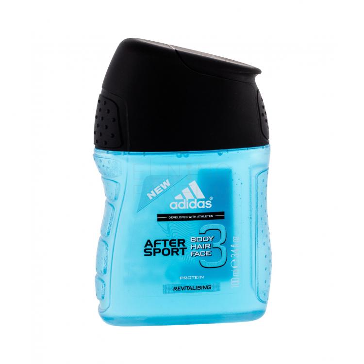 Adidas 3in1 After Sport Żel pod prysznic dla mężczyzn 100 ml