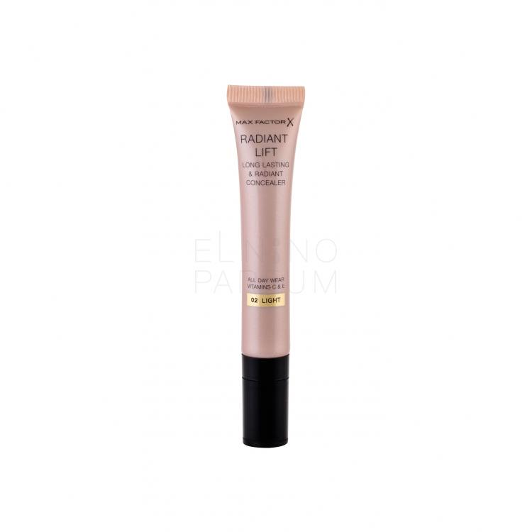 Max Factor Radiant Lift Korektor dla kobiet 7 ml Odcień 02 Light
