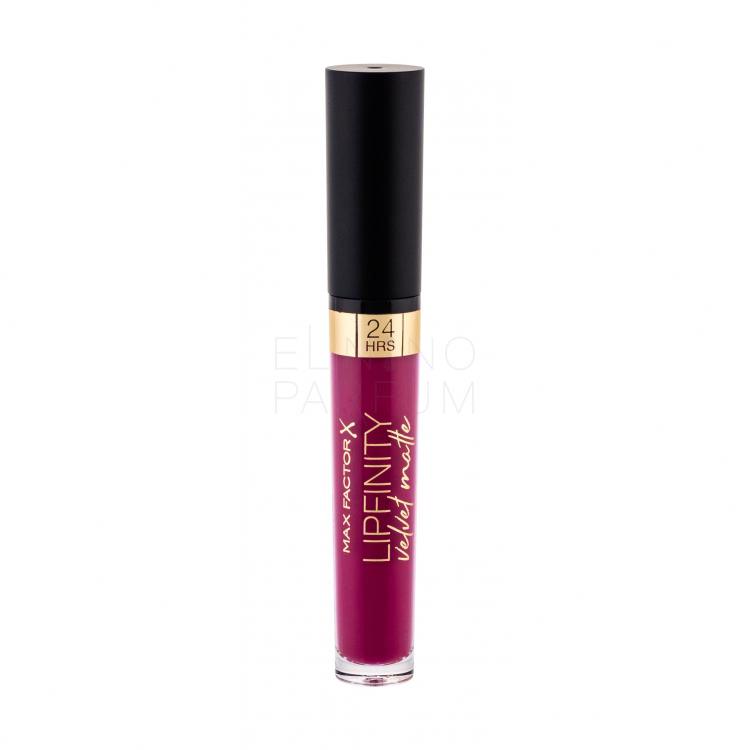 Max Factor Lipfinity Velvet Matte 24HRS Pomadka dla kobiet 3,5 ml Odcień 005 Matte Merlot