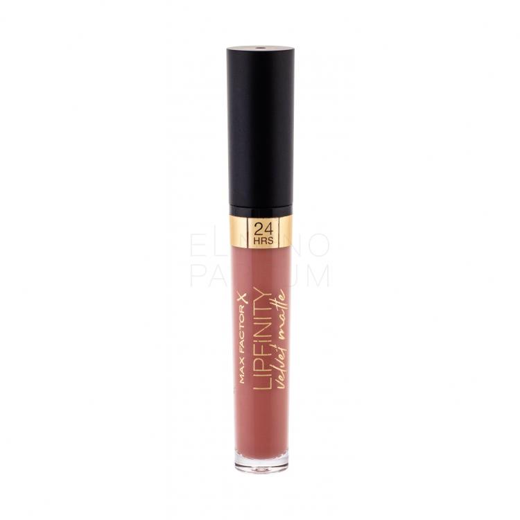 Max Factor Lipfinity Velvet Matte 24HRS Pomadka dla kobiet 3,5 ml Odcień 035 Elegant Brown