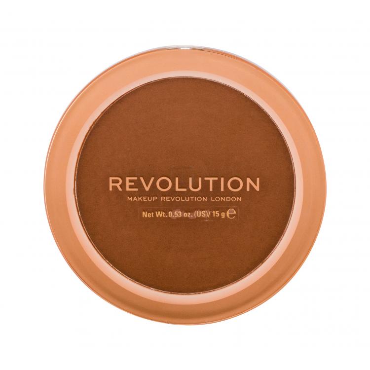 Makeup Revolution London Mega Bronzer Bronzer dla kobiet 15 g Odcień 02 Warm