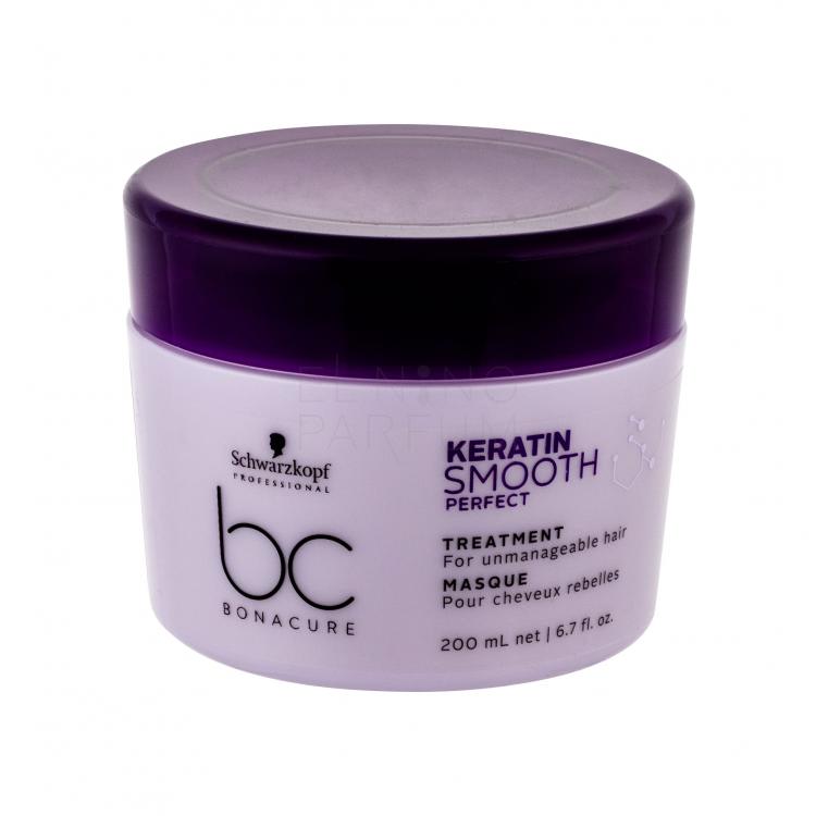 Schwarzkopf Professional BC Bonacure Keratin Smooth Perfect Maska do włosów dla kobiet 200 ml