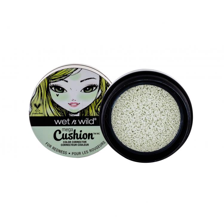 Wet n Wild Mega Cushion Color Corrector Korektor dla kobiet 8 g Odcień E764B Green ELNINO PARFUM