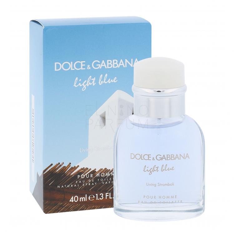 Dolce&amp;Gabbana Light Blue Living Stromboli Pour Homme Woda toaletowa dla mężczyzn 40 ml