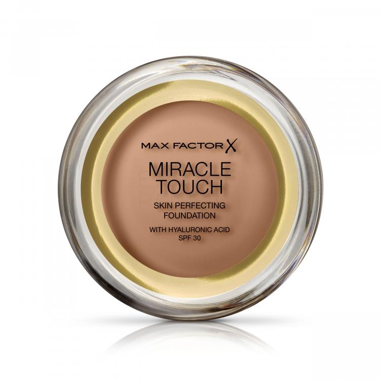 Max Factor Miracle Touch Skin Perfecting SPF30 Podkład dla kobiet 11,5 g Odcień 085 Caramel