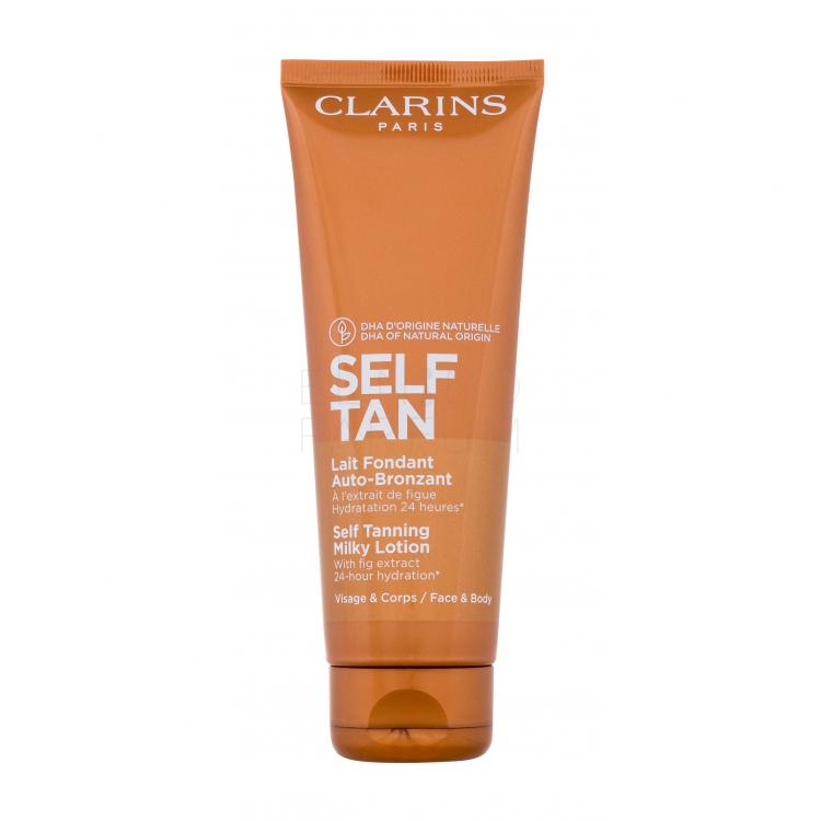 Clarins Self Tan Milky-Lotion Samoopalacz dla kobiet 125 ml