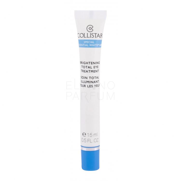 Collistar Special Essential White HP Brightening Total Eye Treatment Krem pod oczy dla kobiet 15 ml tester