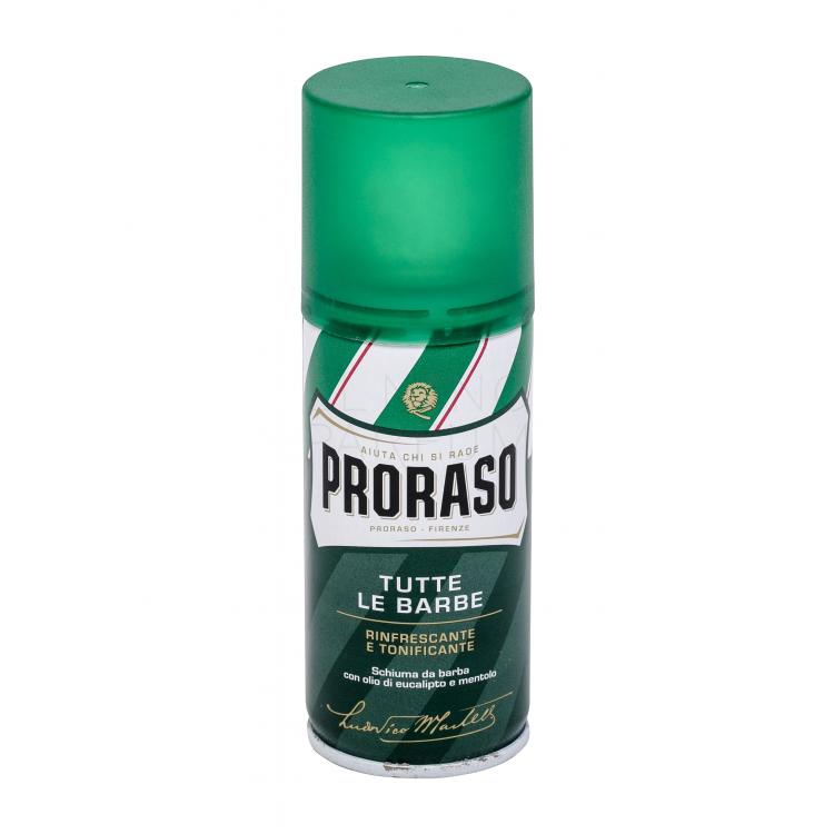 PRORASO Green Shaving Foam Pianka do golenia dla mężczyzn 100 ml