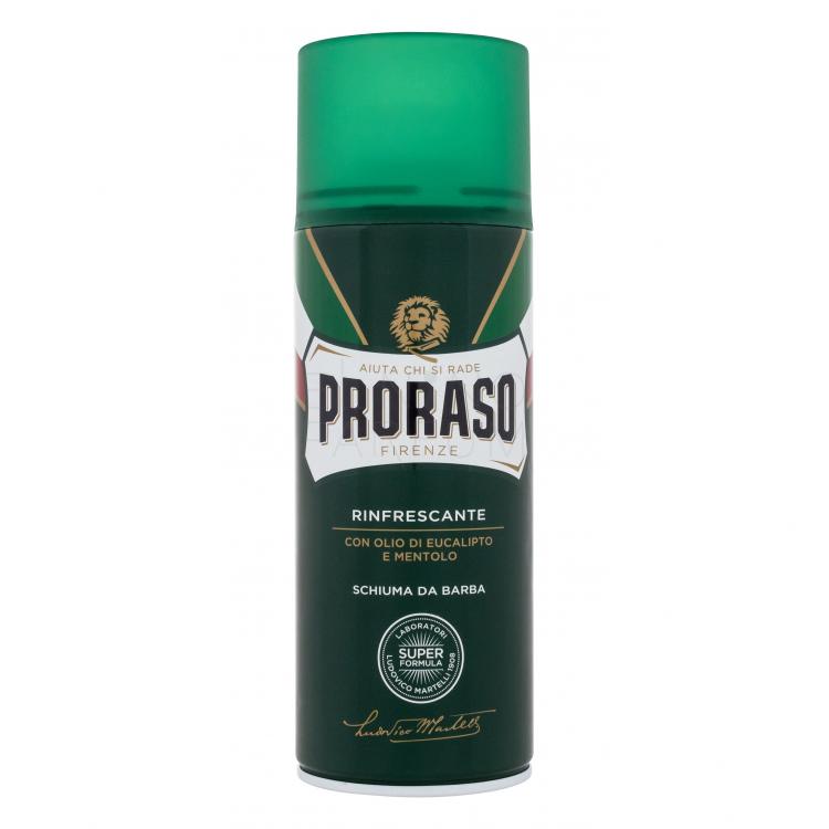 PRORASO Green Shaving Foam Pianka do golenia dla mężczyzn 400 ml