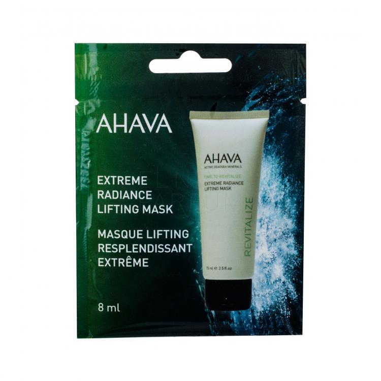 AHAVA Time To Revitalize Extreme Radiance Lifting Maseczka do twarzy dla kobiet 8 ml