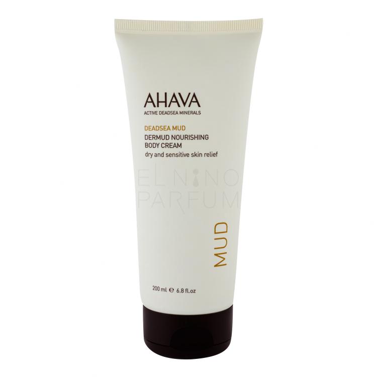 AHAVA Deadsea Mud Dermud Nourishing Body Cream Krem do ciała dla kobiet 200 ml