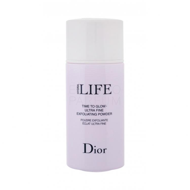 Christian Dior Hydra Life Time to Glow Ultra Fine Exfoliating Powder Peeling dla kobiet 40 g tester