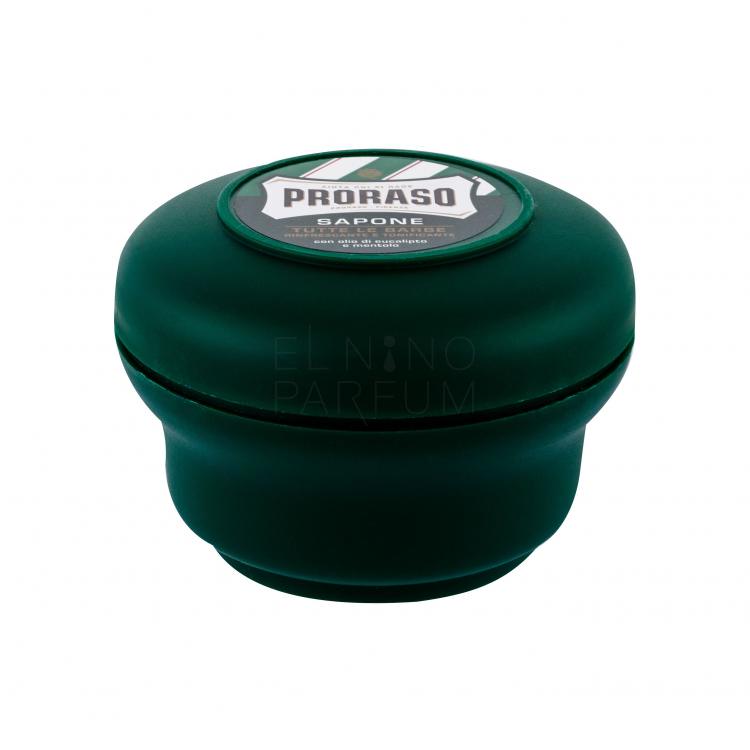 PRORASO Green Shaving Soap In A Jar Pianka do golenia dla mężczyzn 150 ml
