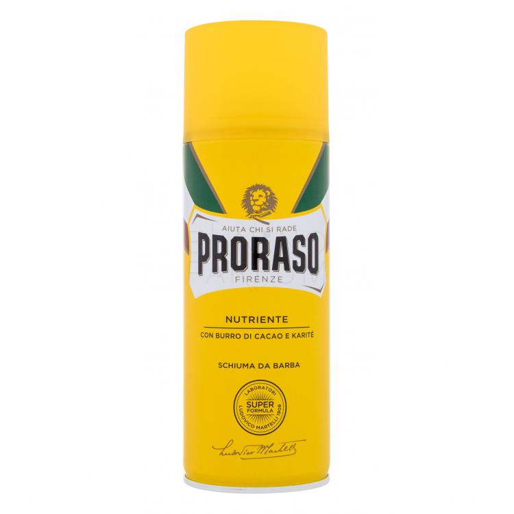 PRORASO Yellow Shaving Foam Pianka do golenia dla mężczyzn 400 ml