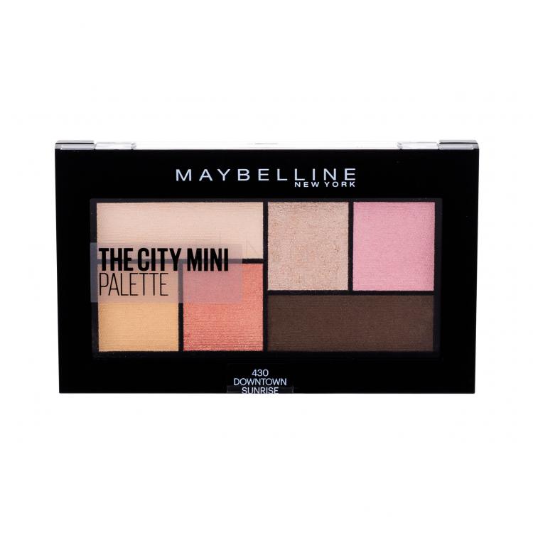 Maybelline The City Mini Cienie do powiek dla kobiet 6 g Odcień 430 Downtown Sunrise