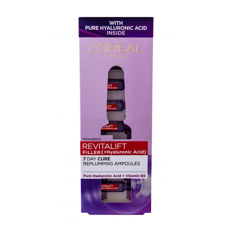L&#039;Oréal Paris Revitalift Filler HA 7 Day Cure Serum do twarzy dla kobiet 9,1 ml