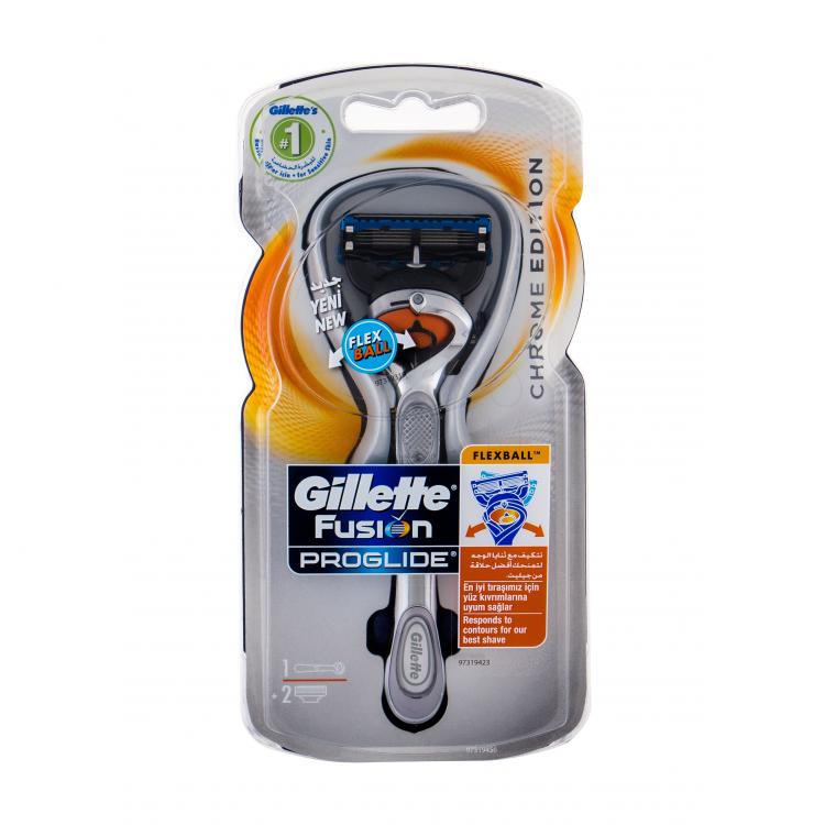 Gillette Fusion Proglide Flexball Chrome Edition Maszynka do golenia dla mężczyzn 1 szt