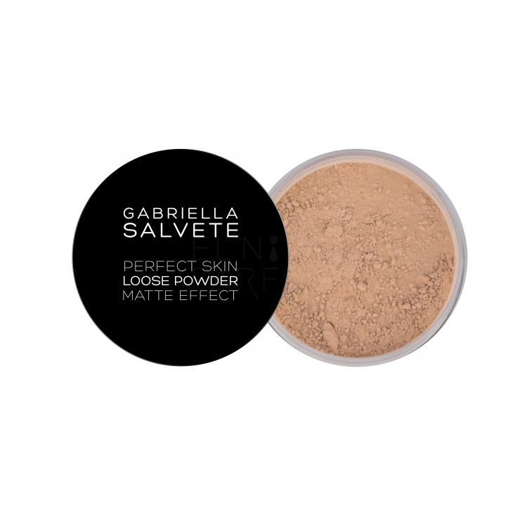 Gabriella Salvete Perfect Skin Loose Powder Puder dla kobiet 6,5 g Odcień 02