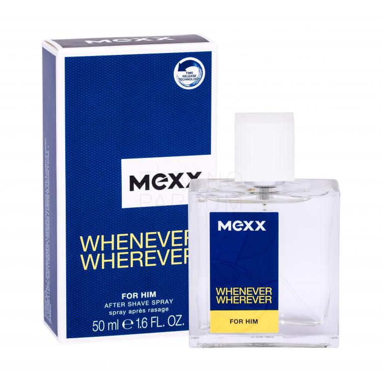 Mexx Whenever Wherever Woda po goleniu dla mężczyzn 50 ml