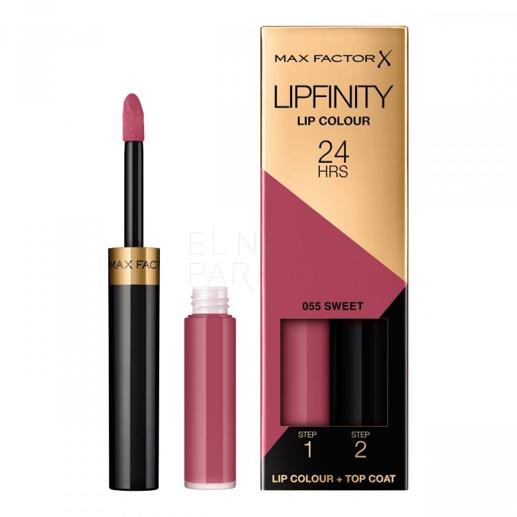 Max Factor Lipfinity 24HRS Lip Colour Pomadka dla kobiet 4,2 g Odcień 055 Sweet