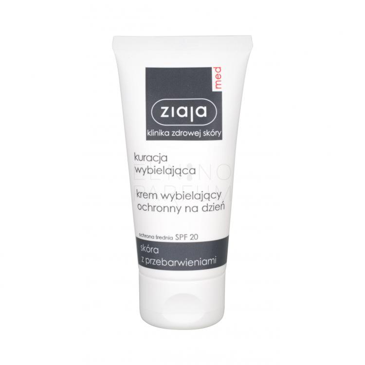 Ziaja Med Whitening Protective Day Cream SPF20 Krem do twarzy na dzień dla kobiet 50 ml