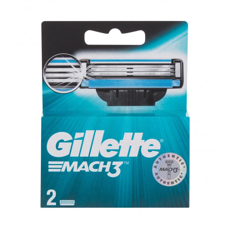 Gillette Mach3 Wkład do maszynki dla mężczyzn 2 szt