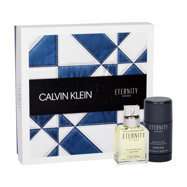Calvin Klein Eternity For Men Zestaw Edt 50 ml + Deostick 75 ml