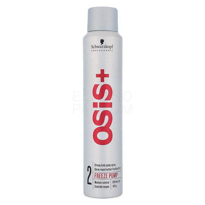Schwarzkopf Professional Osis+ Freeze Pump Lakier do włosów dla kobiet 200 ml
