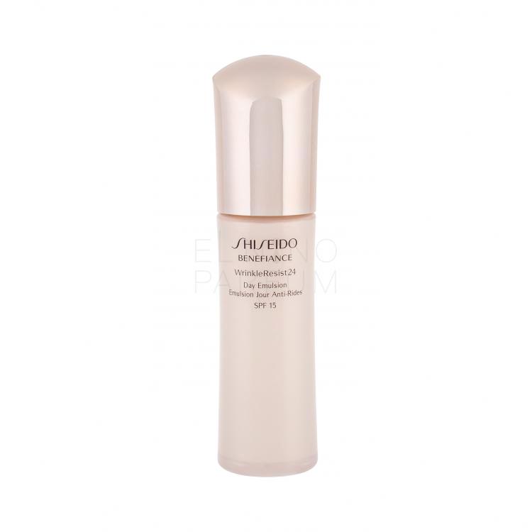 Shiseido Benefiance Wrinkle Resist 24 Day Emulsion SPF15 Żel do twarzy dla kobiet 75 ml