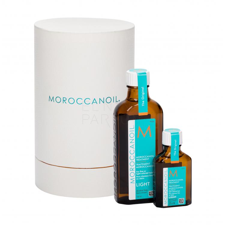 Moroccanoil Treatment Light Zestaw Olejek do włosów 100 ml + Olejek do włosów 25 ml