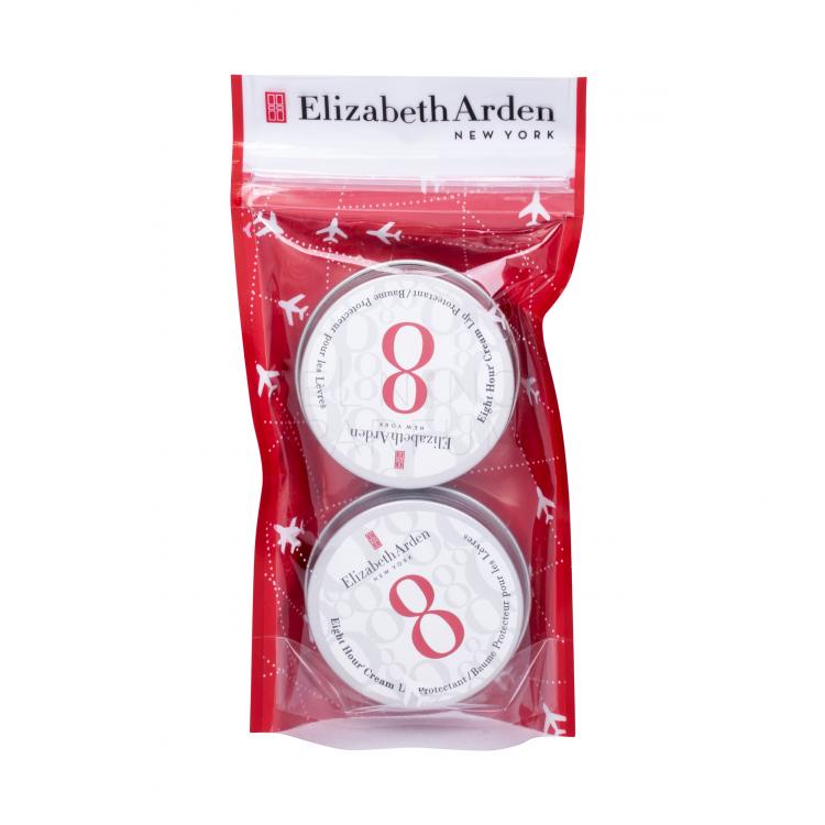 Elizabeth Arden Eight Hour Cream Lip Protectant SPF15 Zestaw Balsam do ust 2 x 13 ml