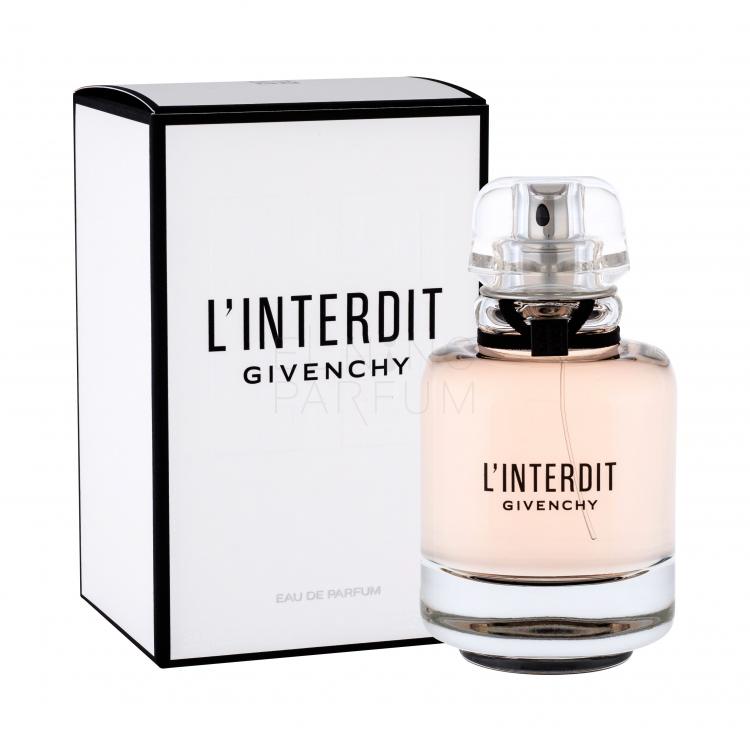 Givenchy L&#039;Interdit Woda perfumowana dla kobiet 80 ml Uszkodzone pudełko