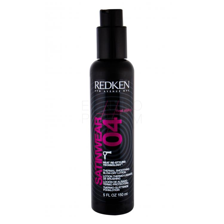 Redken Satinwear 04 Thermal Smoothing Stylizacja włosów na gorąco dla kobiet 150 ml