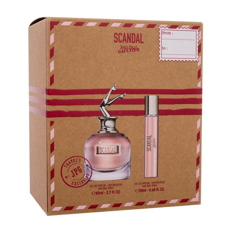 Jean Paul Gaultier Scandal Zestaw Edp 80 ml + Edp 20 ml