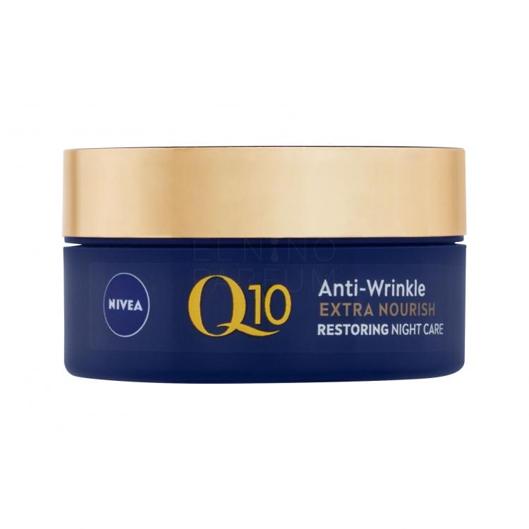 Nivea Q10 Power Anti-Wrinkle Extra Nourish Krem na noc dla kobiet 50 ml