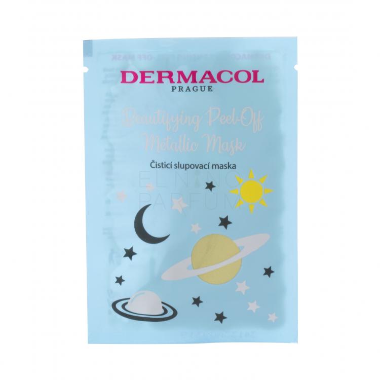Dermacol Beautifying Peel-off Metallic Mask Cleansing Maseczka do twarzy dla kobiet 15 ml