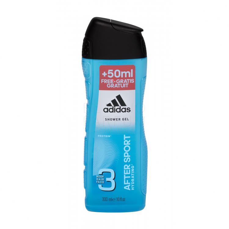 Adidas 3in1 After Sport Żel pod prysznic dla mężczyzn 300 ml