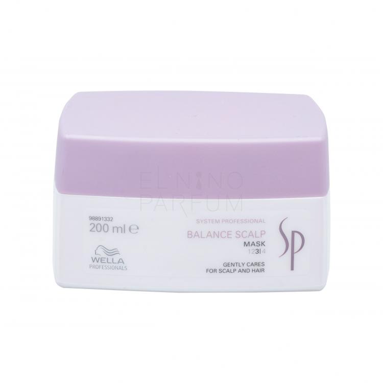 Wella Professionals SP Balance Scalp Mask Maska do włosów dla kobiet 200 ml