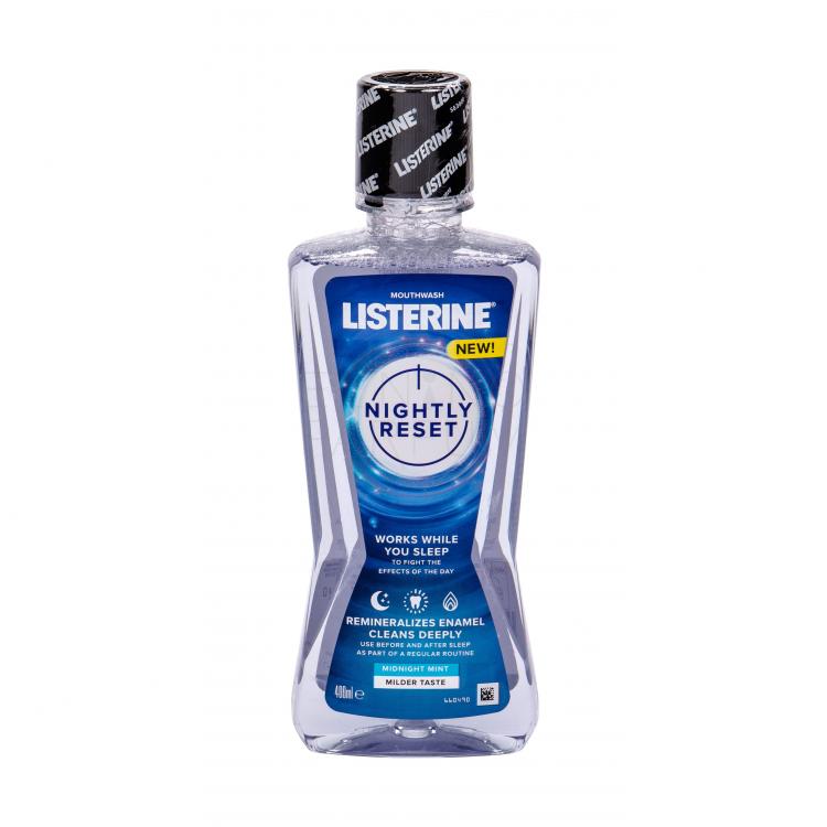 Listerine Advanced Nightly Reset Mild Taste Mouthwash Płyn do płukania ust 400 ml