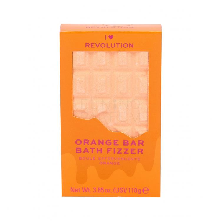 I Heart Revolution Chocolate Kąpielowa kula dla kobiet 110 g Odcień Orange
