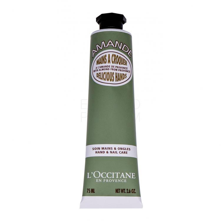 L&#039;Occitane Almond (Amande) Delicious Hands Krem do rąk dla kobiet 75 ml