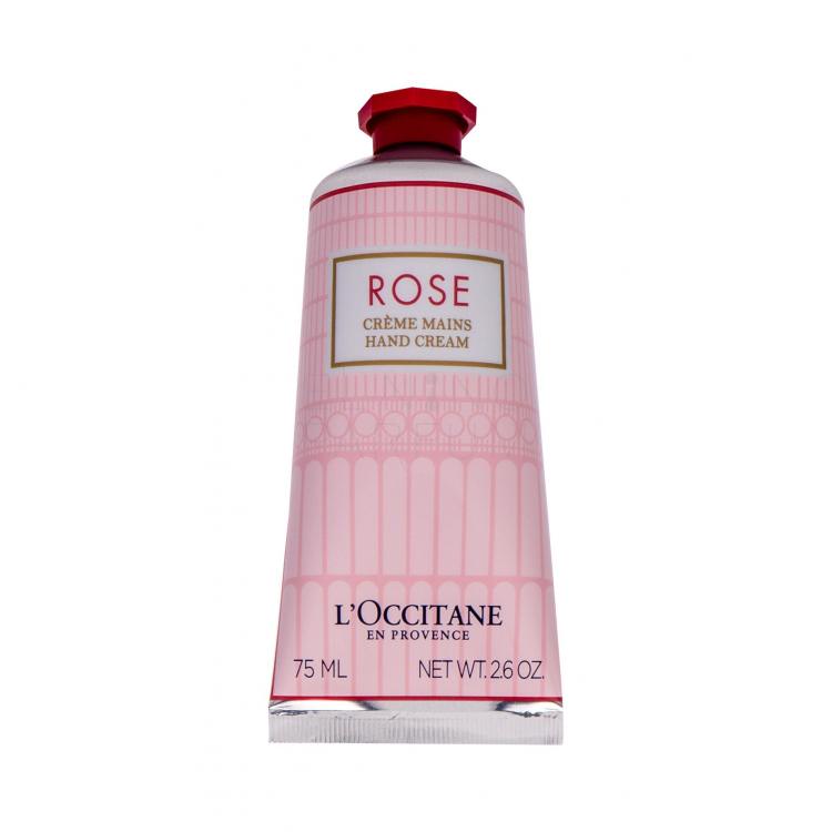 L&#039;Occitane Rose Hand Cream Limited Edition Krem do rąk dla kobiet 75 ml